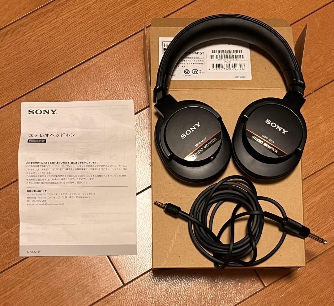 SONY MDR-M1ST 有線ヘッドフォン