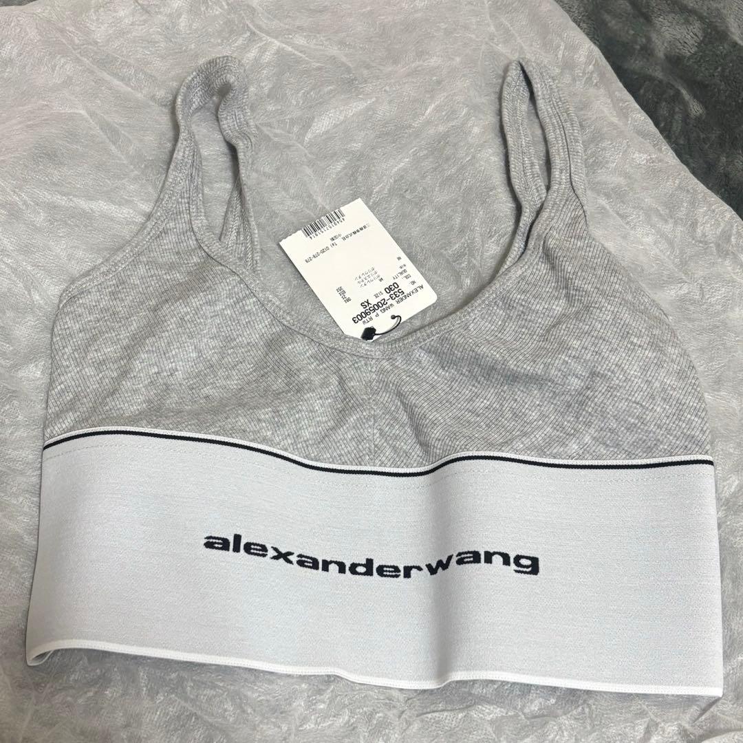 【新品未使用】alexanderwang タンクトップ XS グレー
