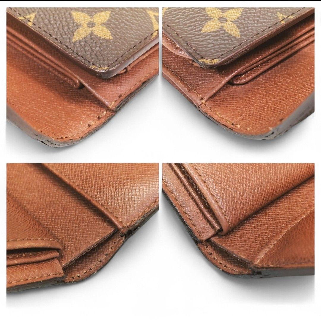 モノグラム ポルト トレゾール エテュイ パピエ 三つ折り 財布 ルイヴィトン