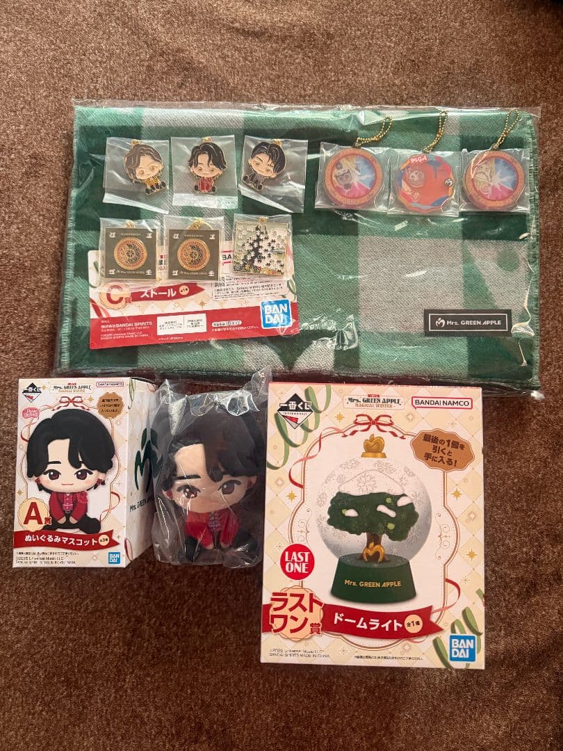 一番くじ Mrs.GreenApple まとめ売り