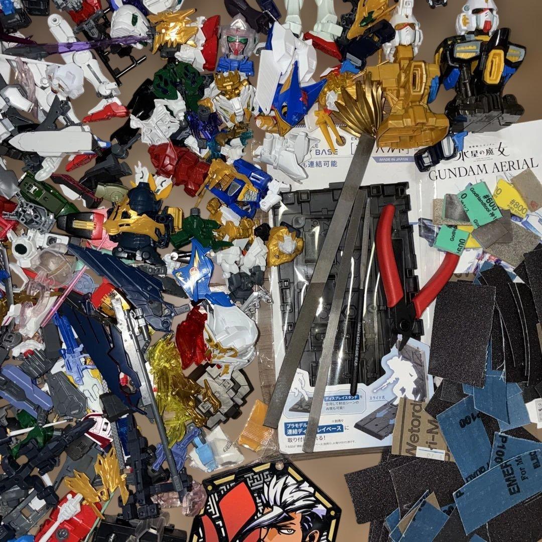 ガンプラガンダム詰め合わせHG36体以上欠品有りプラモデルジャンク工具セット