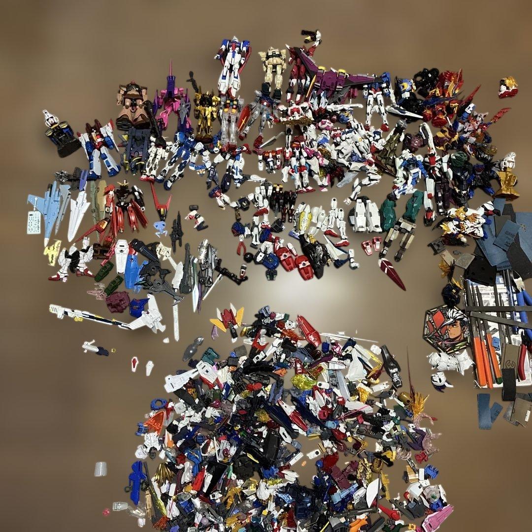 ガンプラガンダム詰め合わせHG36体以上欠品有りプラモデルジャンク工具セット