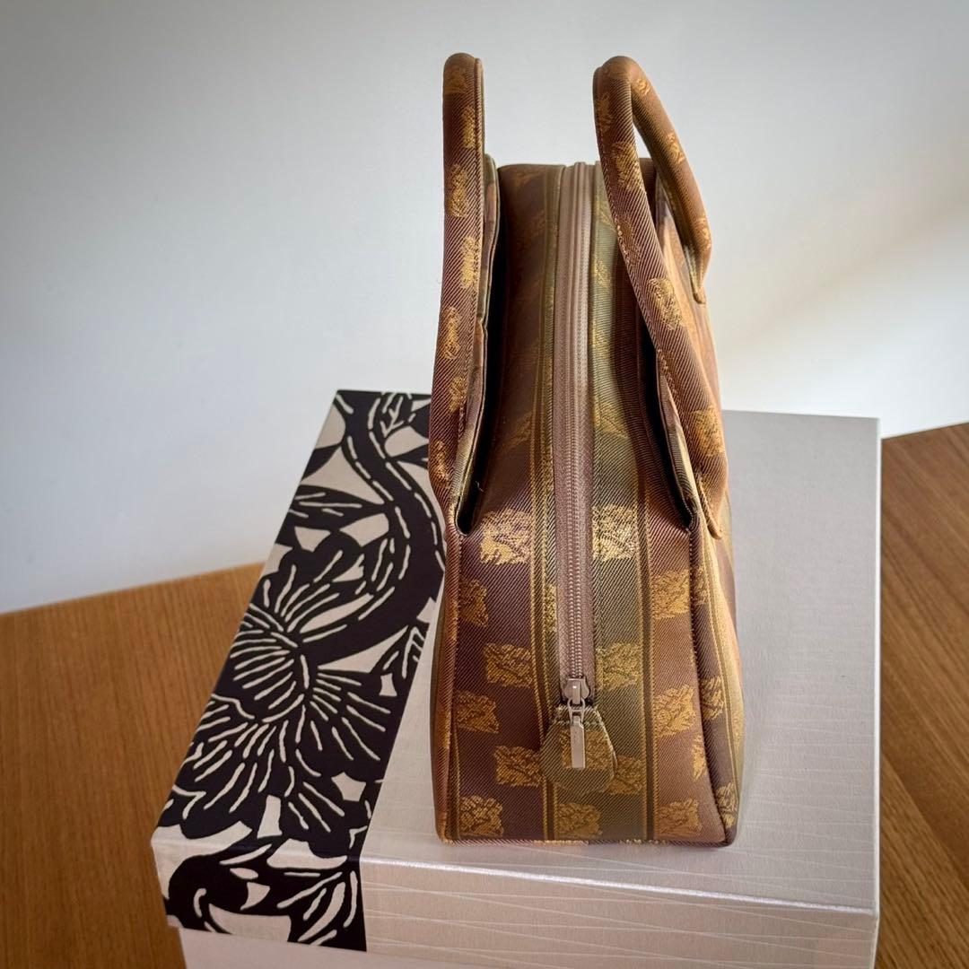 銀座くのや うさぎ模様刺繍 和装用利休バッグ　おまけ付き