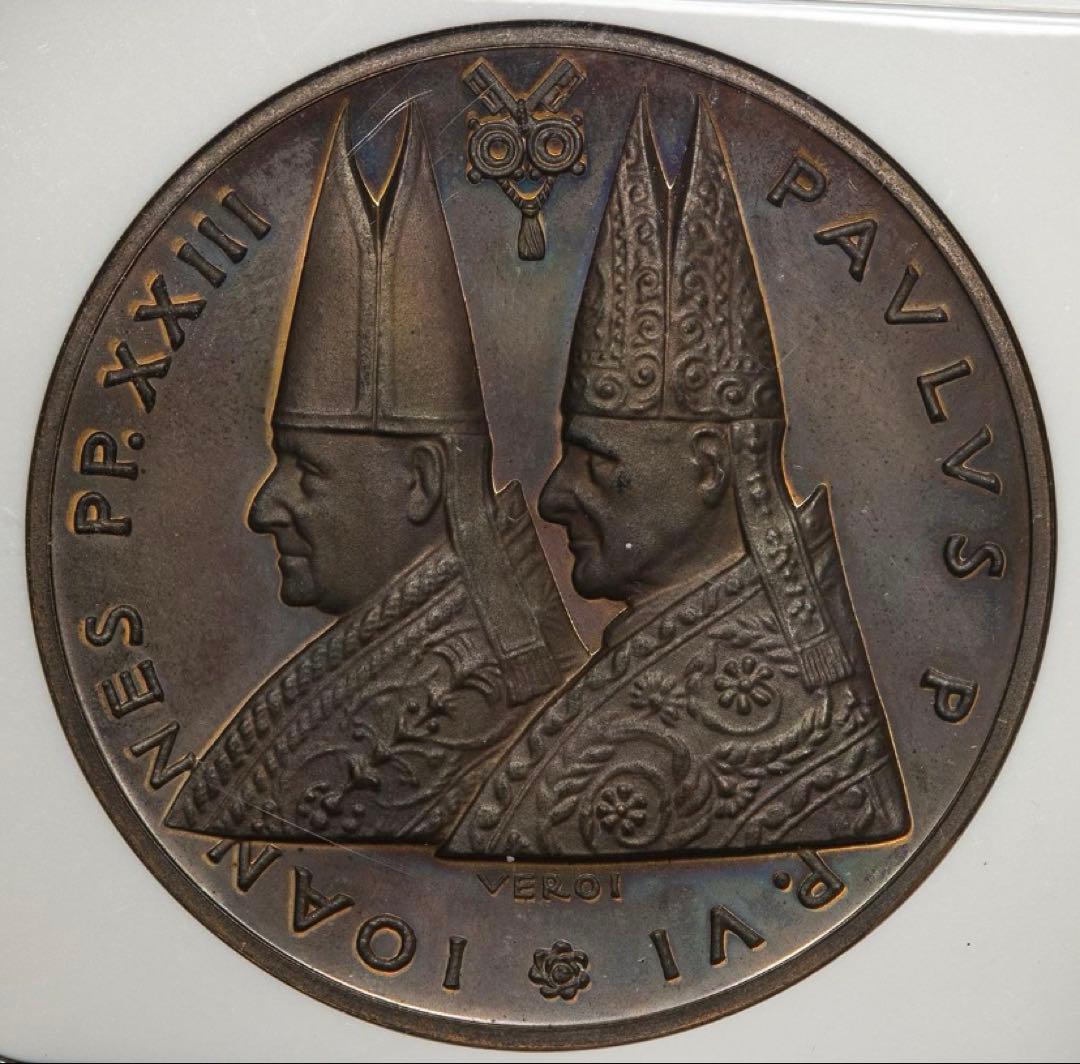 値下げしました！1963年 銀貨 & 1965年 銅貨 セット