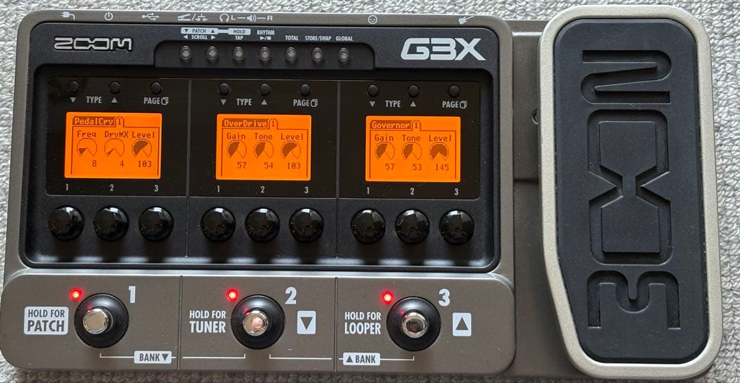ZOOM G3X ギターエフェクタ