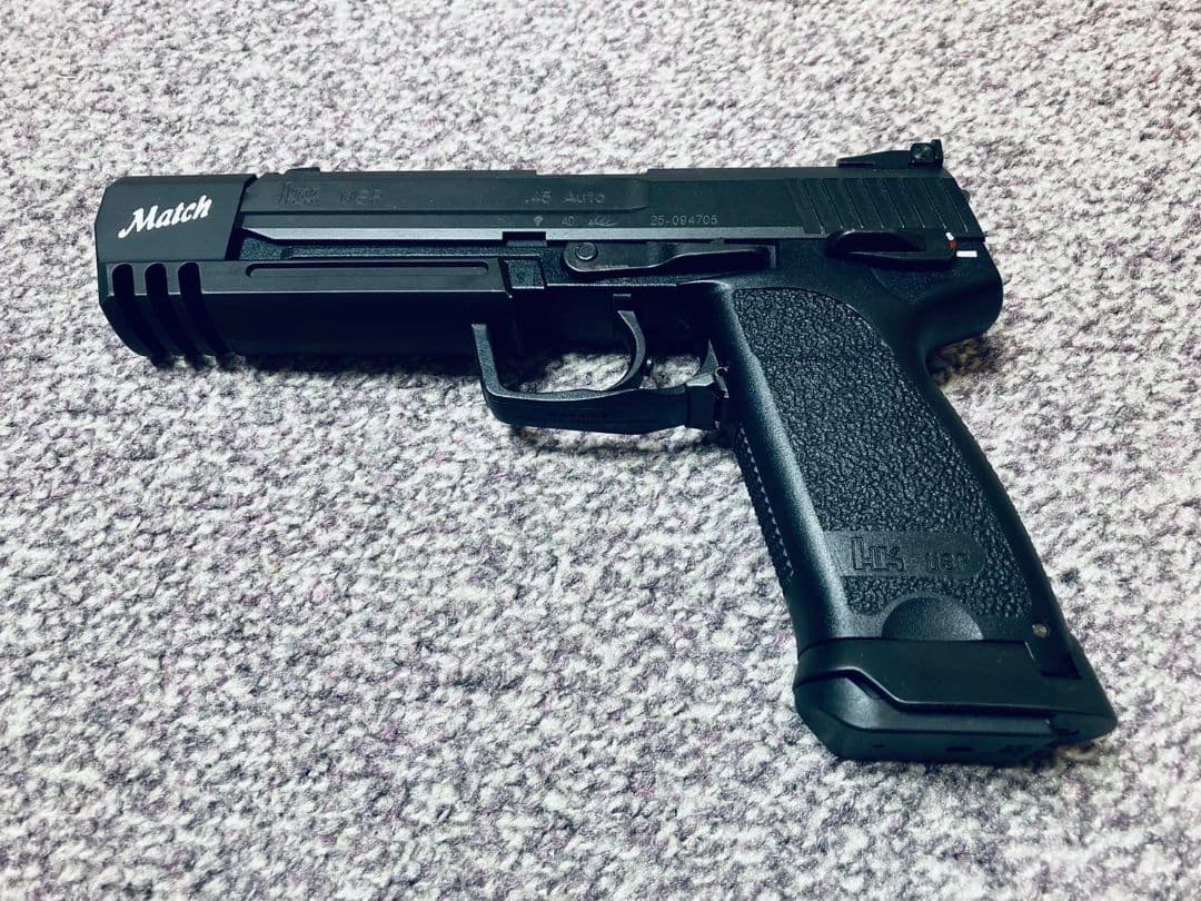 【中古美品・絶版希少】KSC H&K USP match スライドHW 07HK