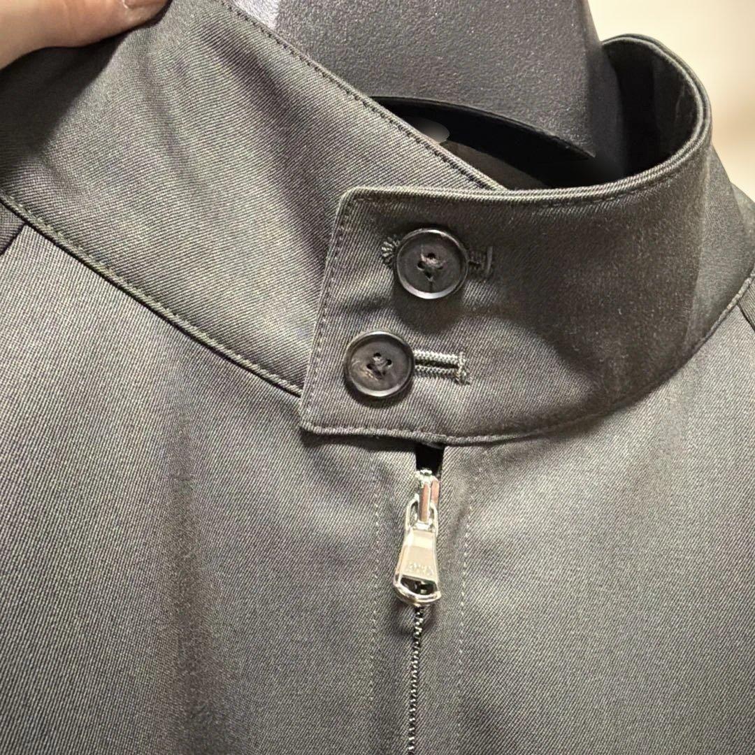 The CLASIK ハリントンジャケット　サイズ46 グレー　カーキ