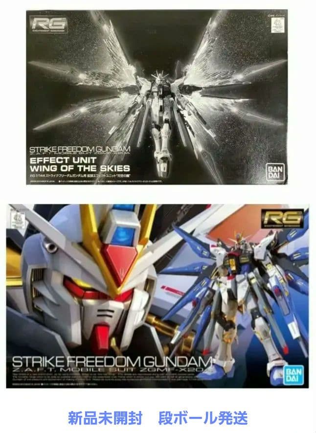 RG 1/144 ストライクフリーダムガンダム　拡張エフェクト“天空の翼”