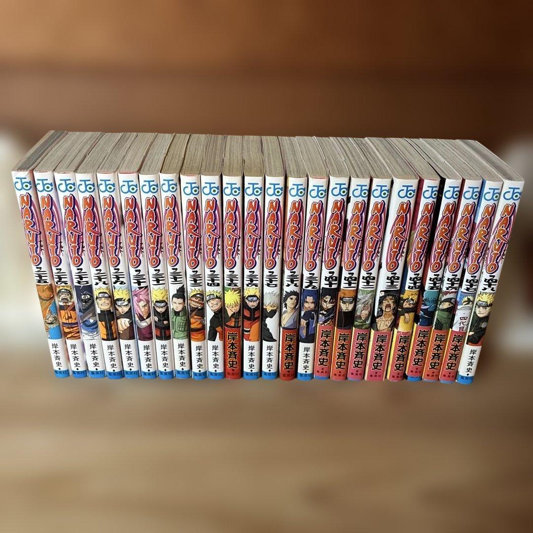 NARUT ナルト　全巻　1-72巻セット　初版・帯付き複数あります！　0120