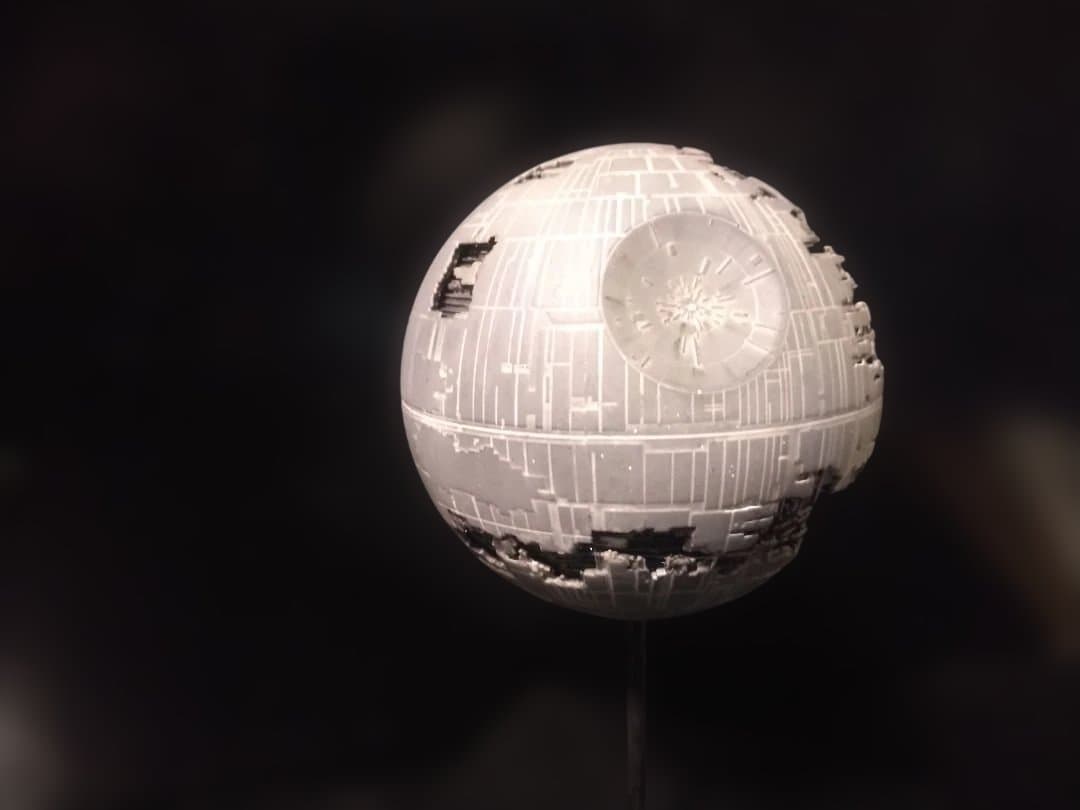 バンダイ スターデストロイヤー デススター塗装完成品