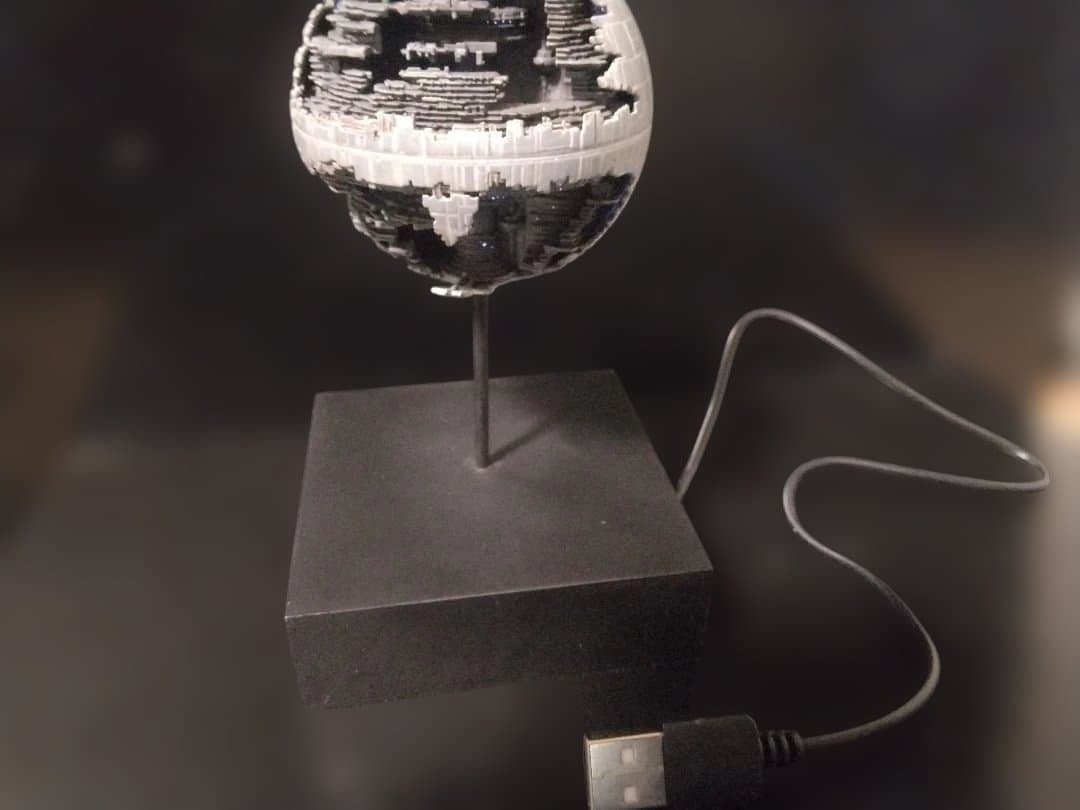 バンダイ スターデストロイヤー デススター塗装完成品