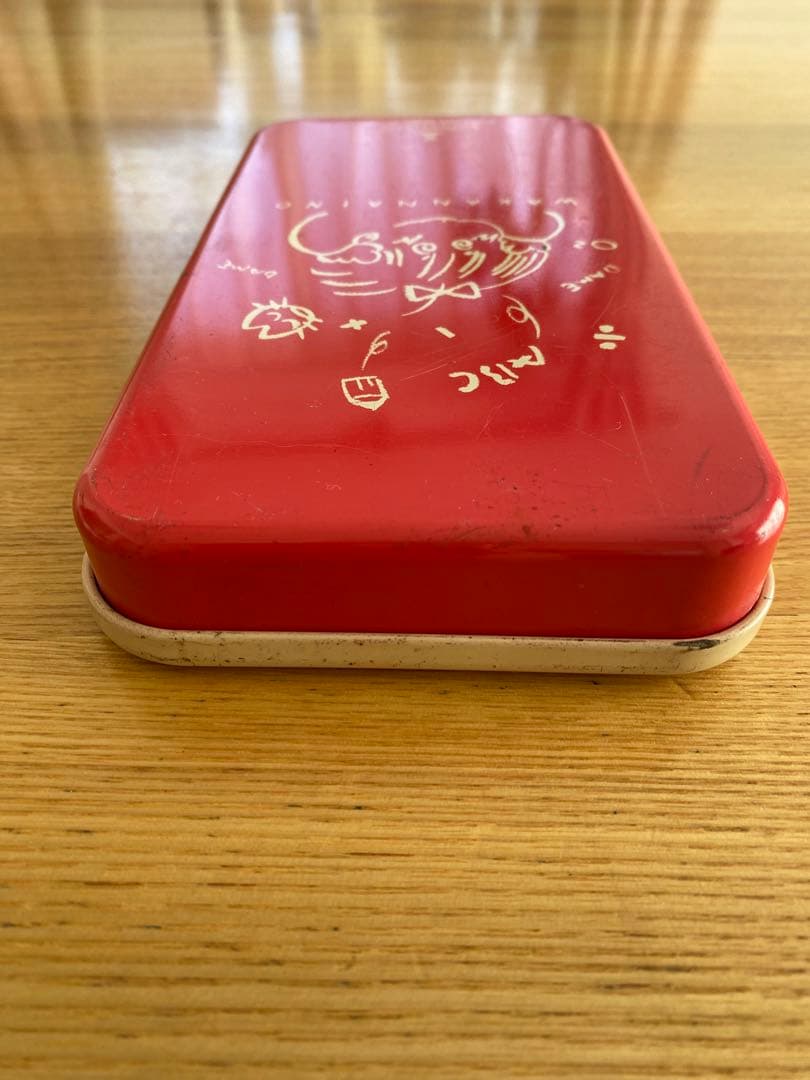 【激レア 昭和】サンリオ WAKANNAINO わかんないの 缶ペンケース