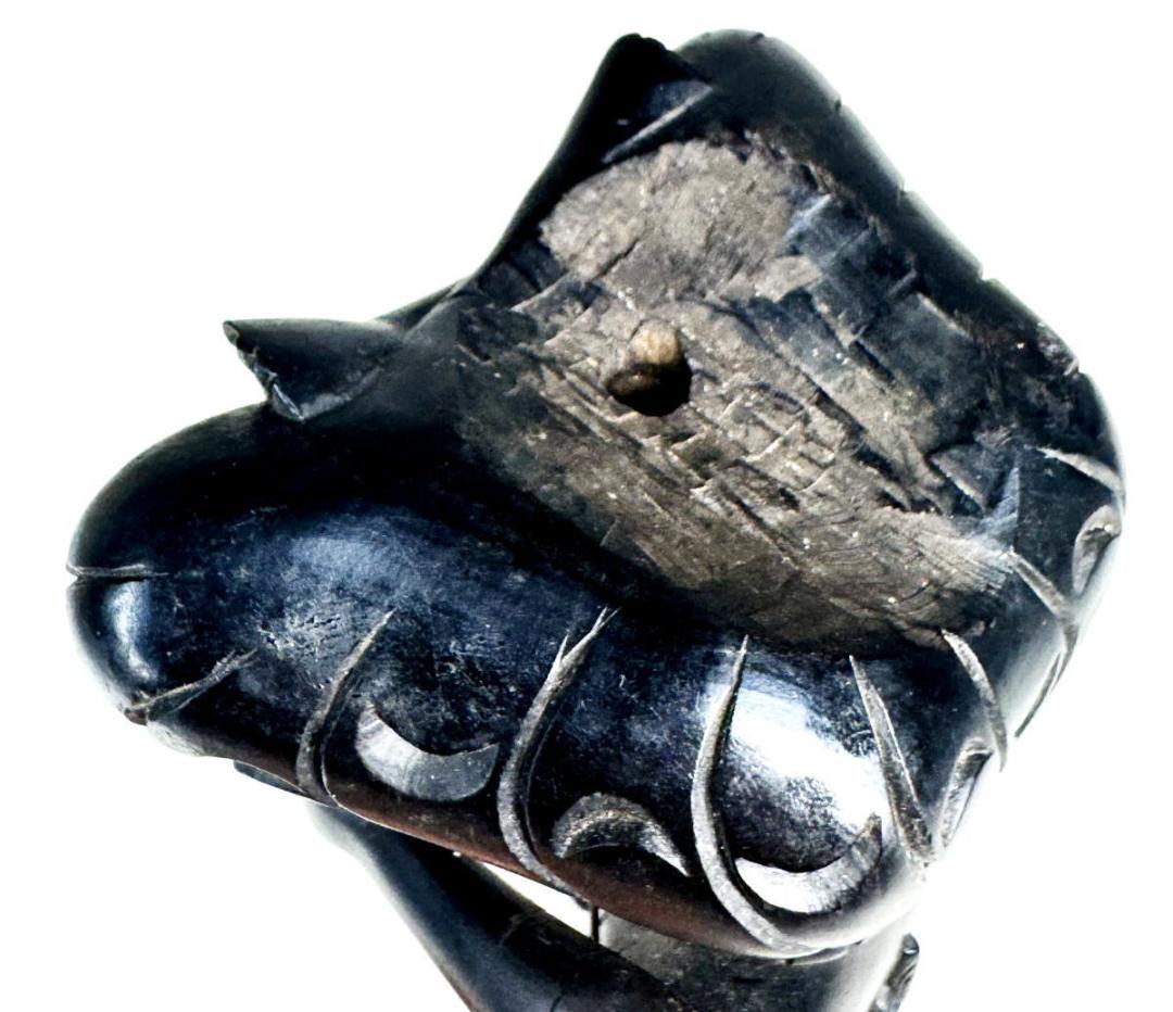 時代物 千年沈水黒木 東南アジアお守り神 沈水実験済み 古美術 WWWT070