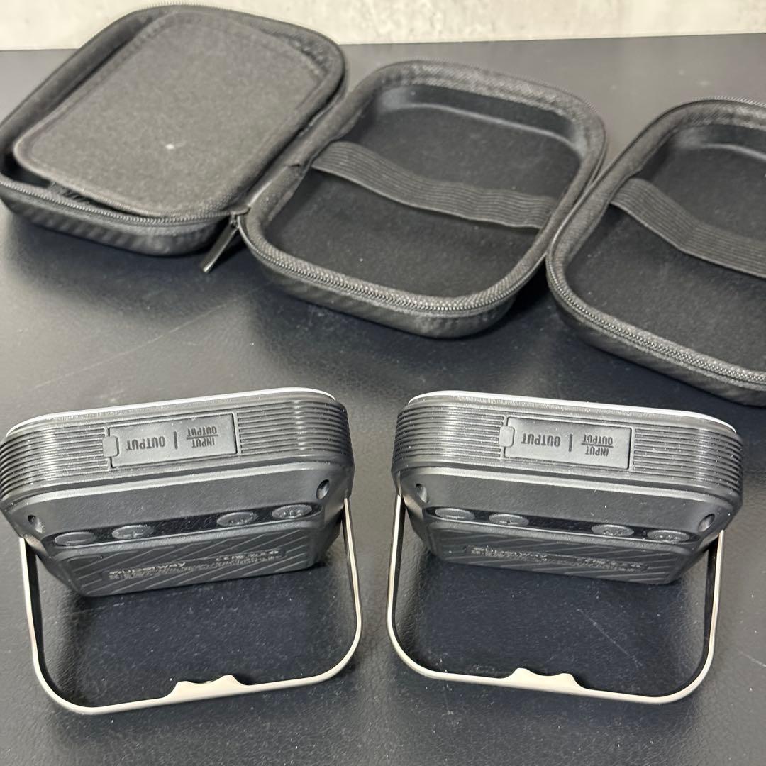 SUPERWAY 20000mAh led ランタンQC 2つ