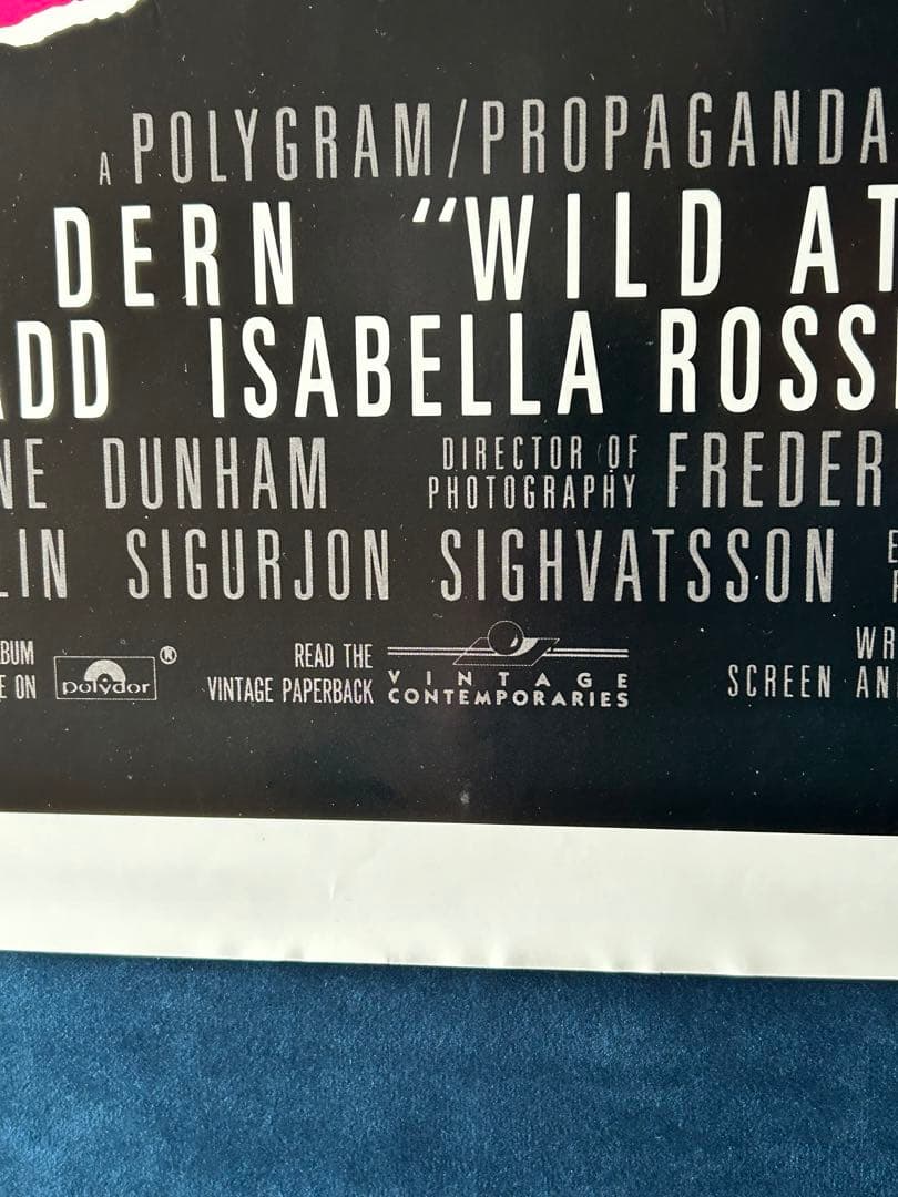 ワイルド・アット・ハート　USオリジナル映画ポスター