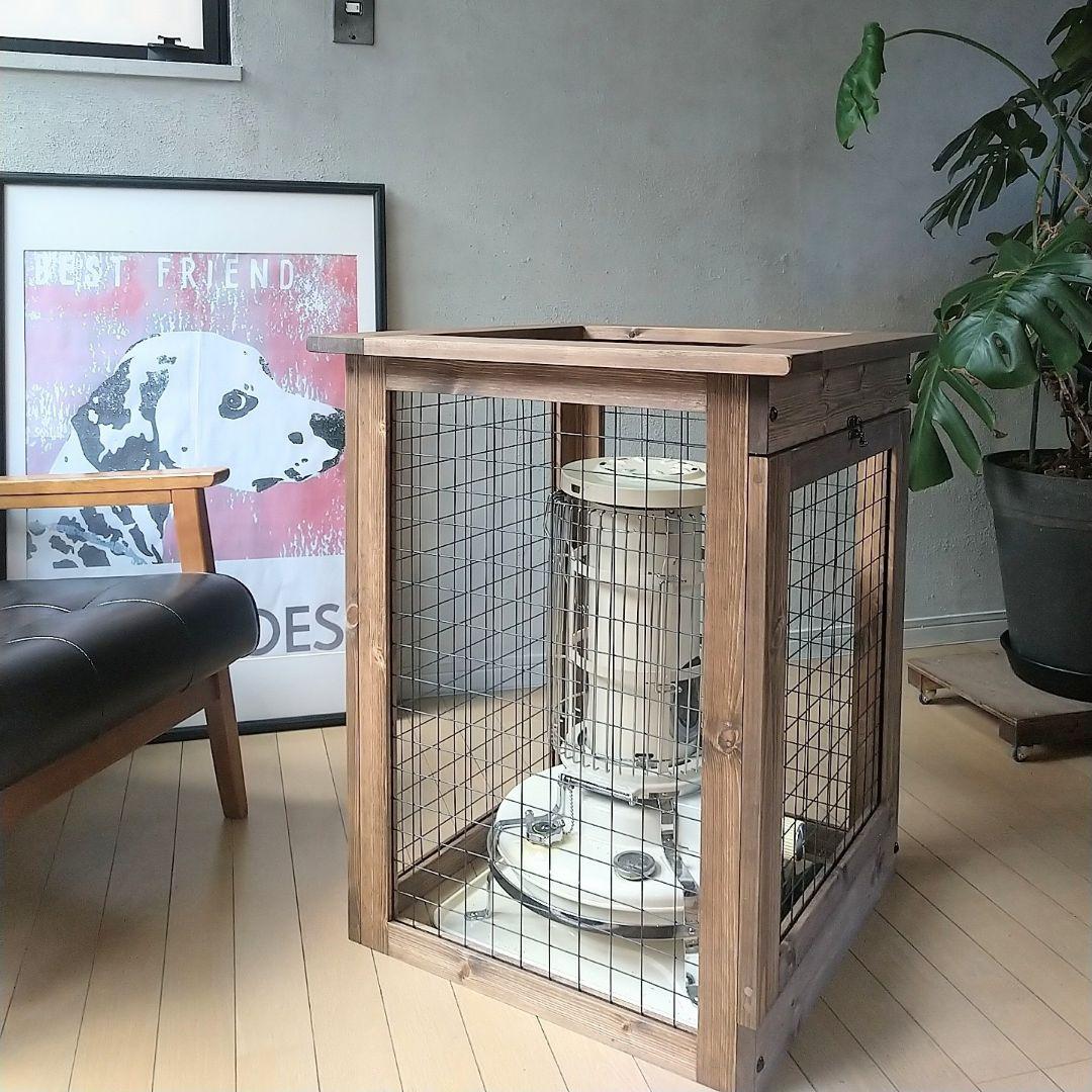 アラジンストーブ用アイアン&ウッドストーブガード