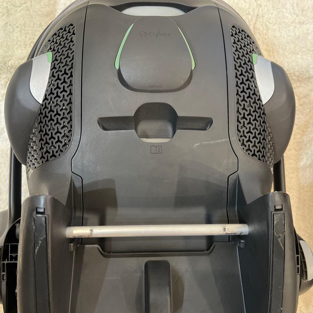 ア*ル様 グレー ベビーシート　ベースセット cybex gold BASEG