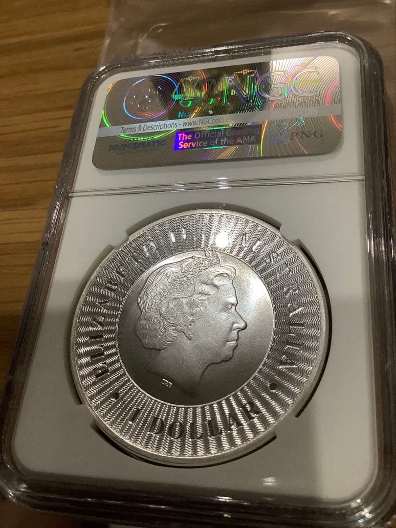 【最高鑑定】 2016年 オーストラリア カンガルー 銀貨 MS70 FR