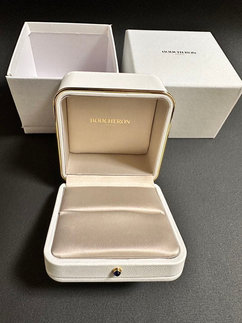 ブシュロン　ジュエリー　ボックス　空箱新品　リング　ネックレス　まとめ2個