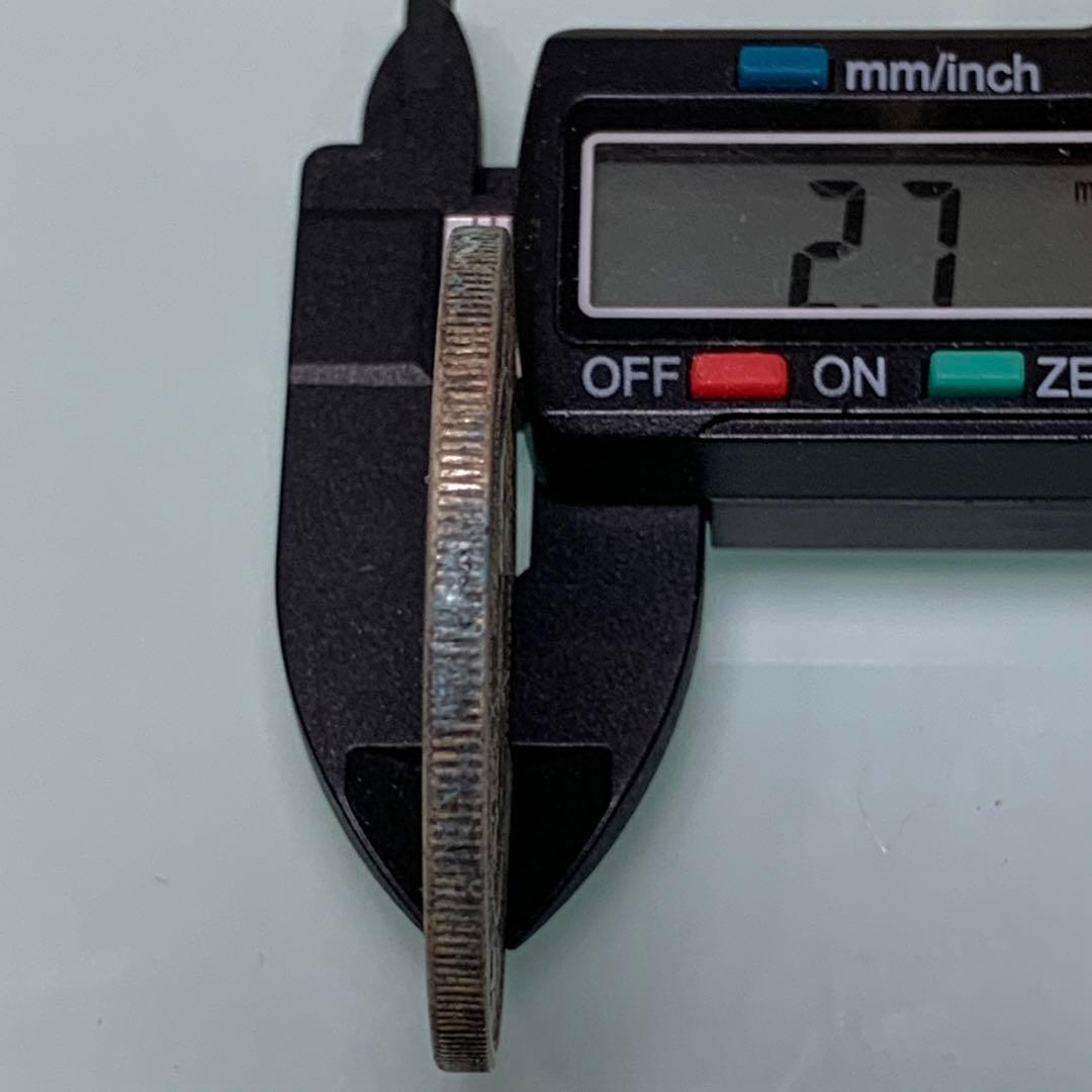 青空　　古銭幣　北洋造　光緒元寶 庫平七錢二分　