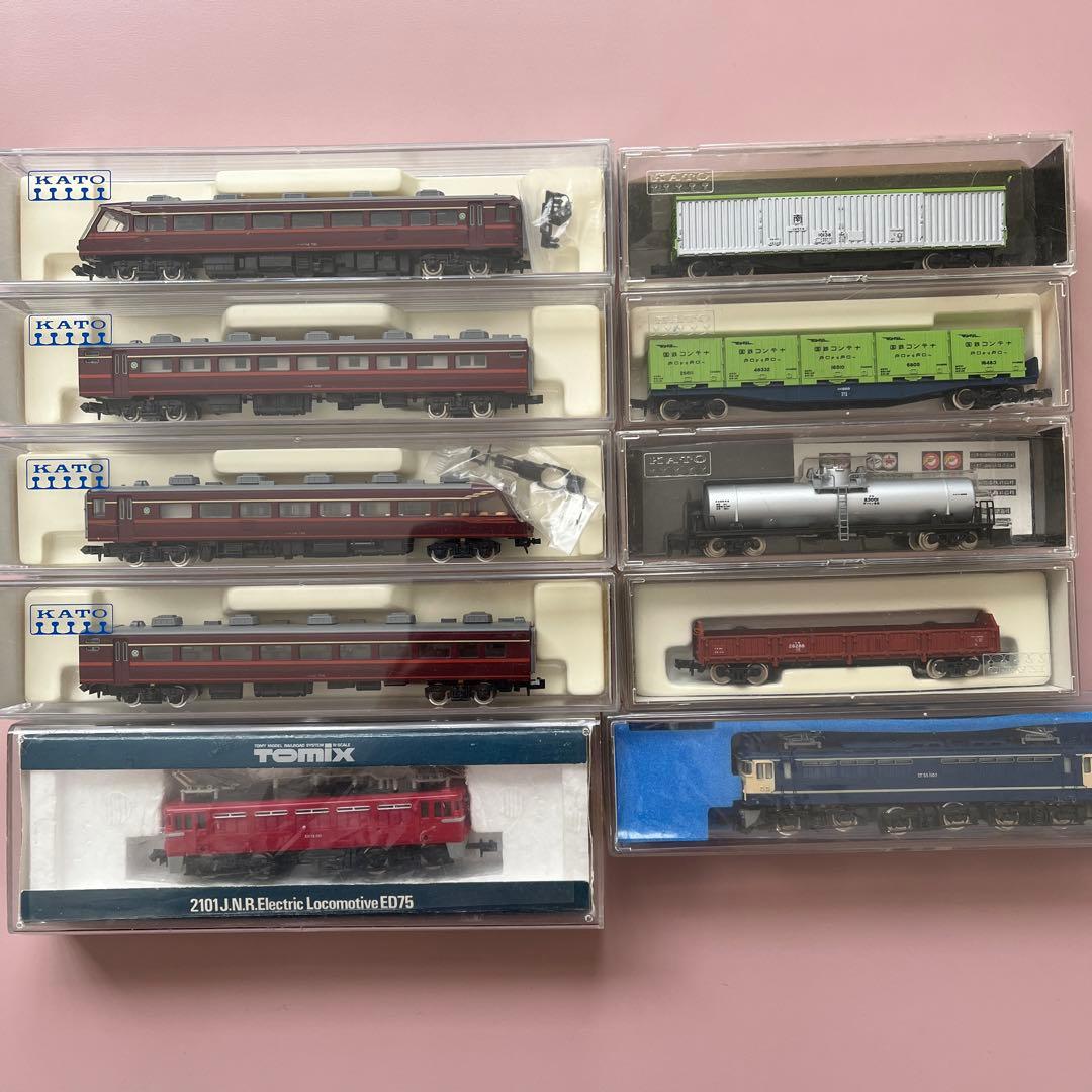 KATO 車両&TOMIX レール部品セット