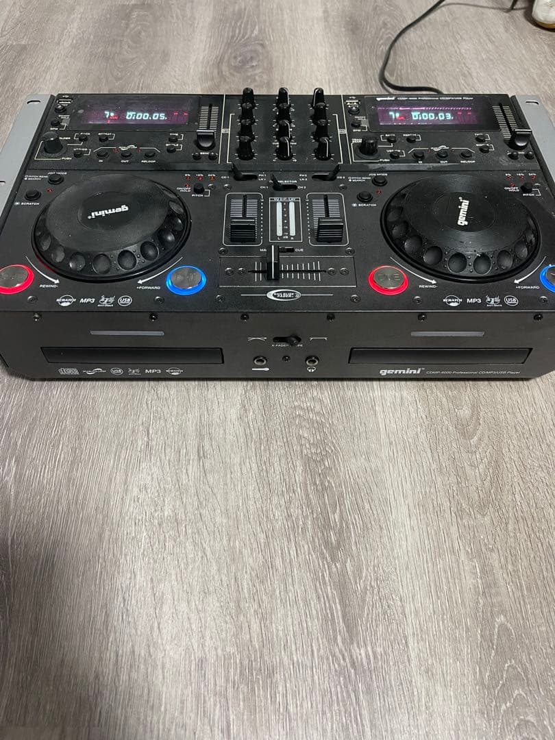 【通電確認済】GEMINI ジェミニ CD プレイヤー CDMP-6000