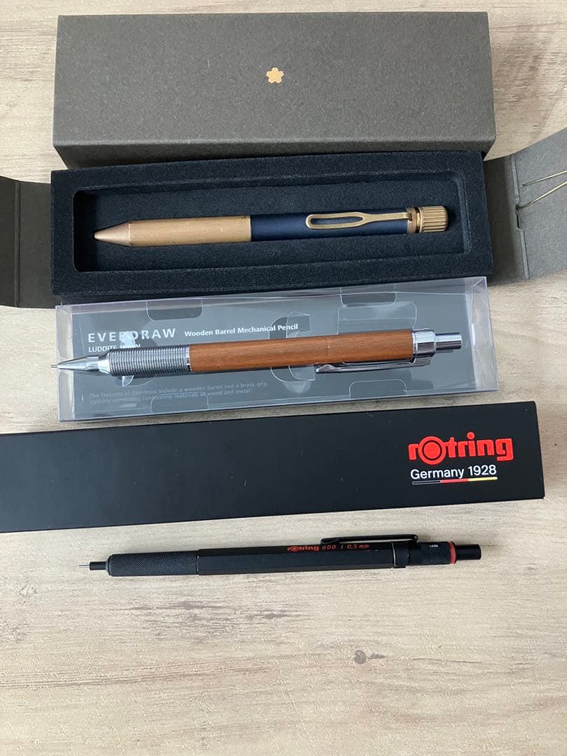 rotring 600&EVERDRAW ＆サクラクラフトラボ001