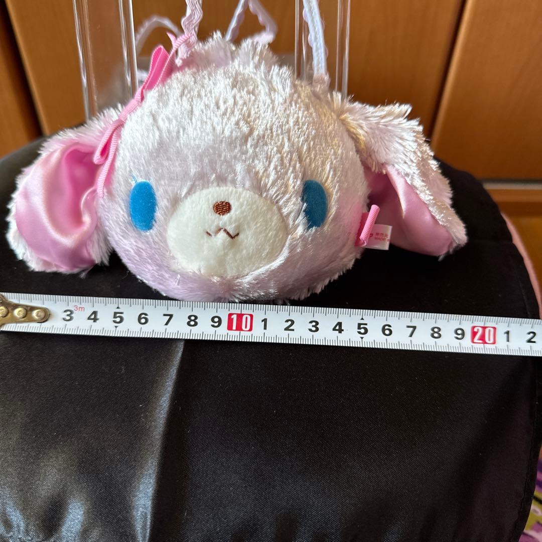 激レア⭐️サンリオ⭐️sugar bunniesももうさ 顔ドール ポシェット希少