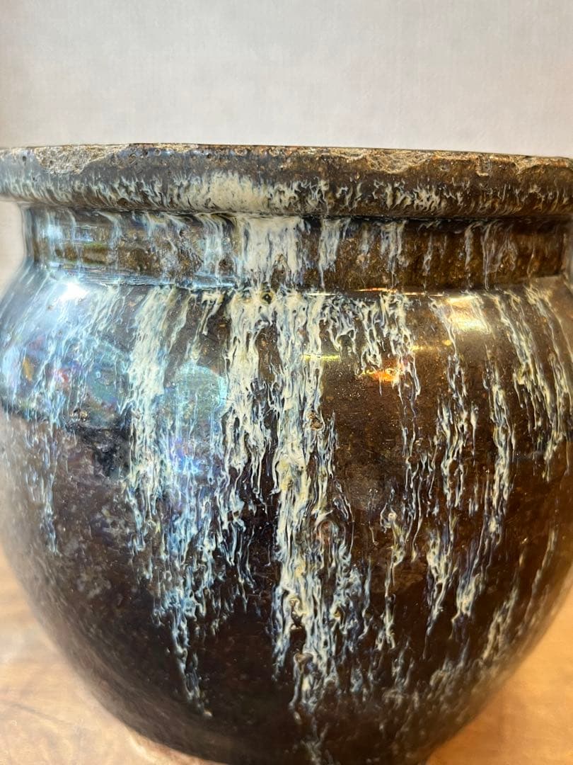 仙台　堤焼き　小壺　③ 古民具　古雑貨　アンティーク