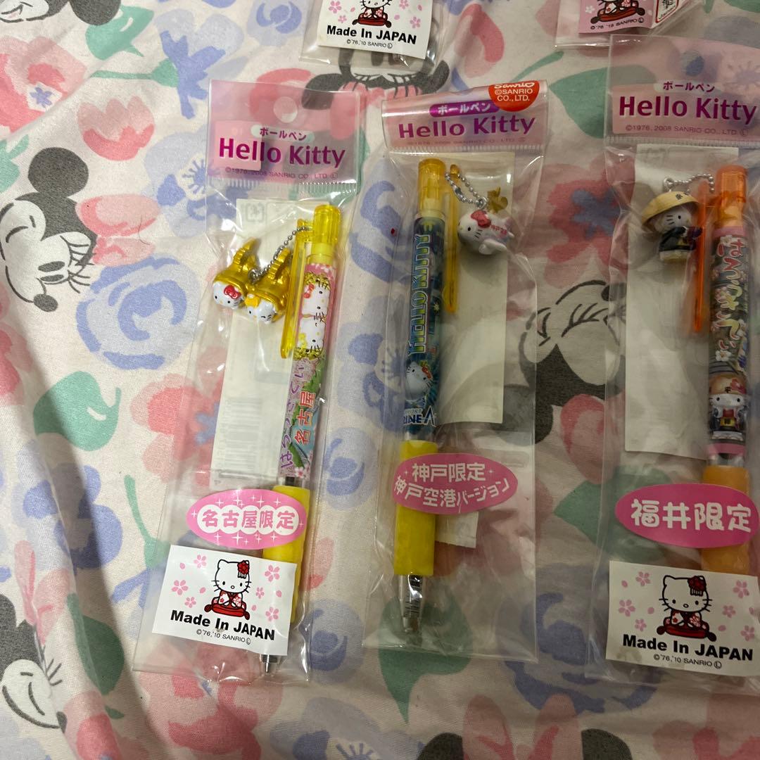 キティちゃんボールペンセットご当地