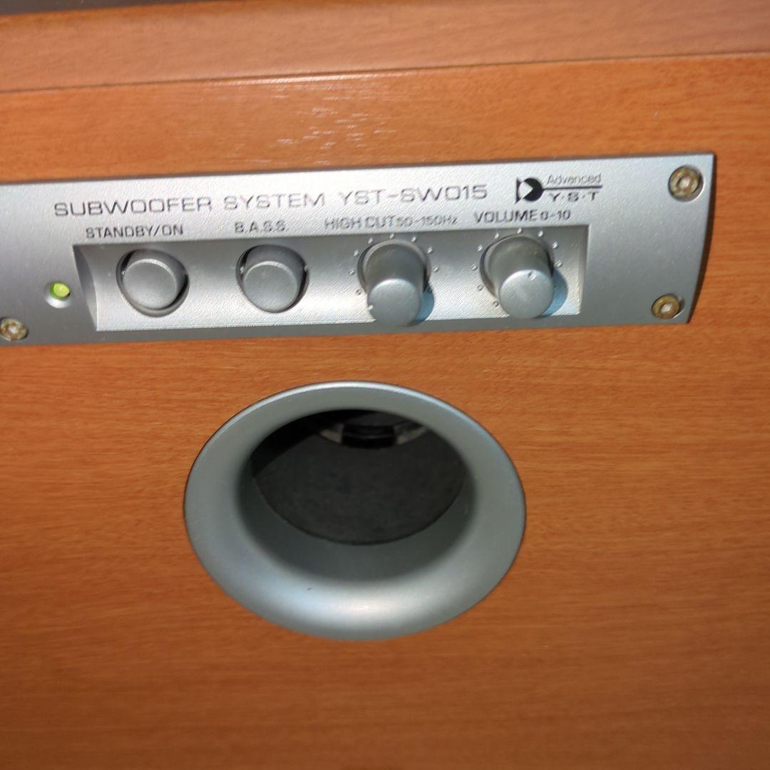 【美品】YAMAHA パワード サブウーファー YST-SW015