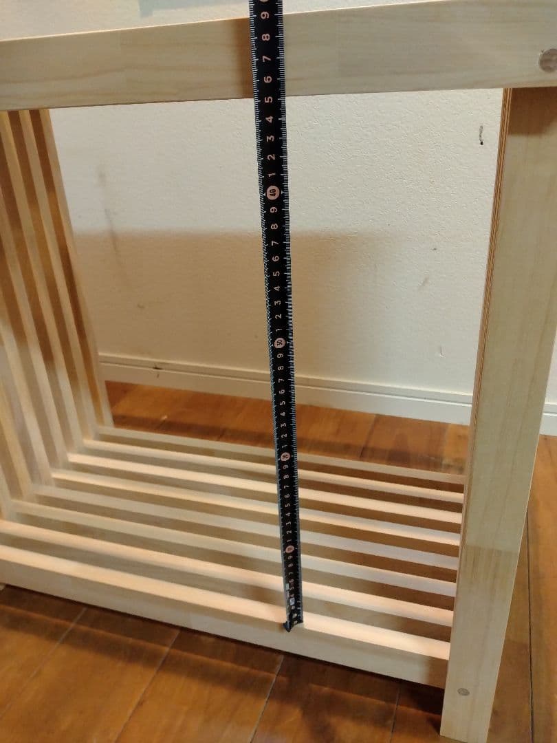 木製　ハンドメイド　オーダー　水槽台　ベンチアクアラック　棚　シェルフ