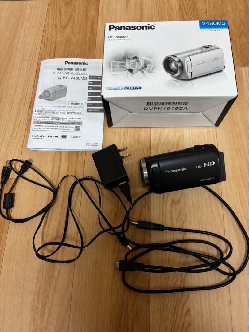 【美品】Panasonic HC-V480MS ブラック32GB