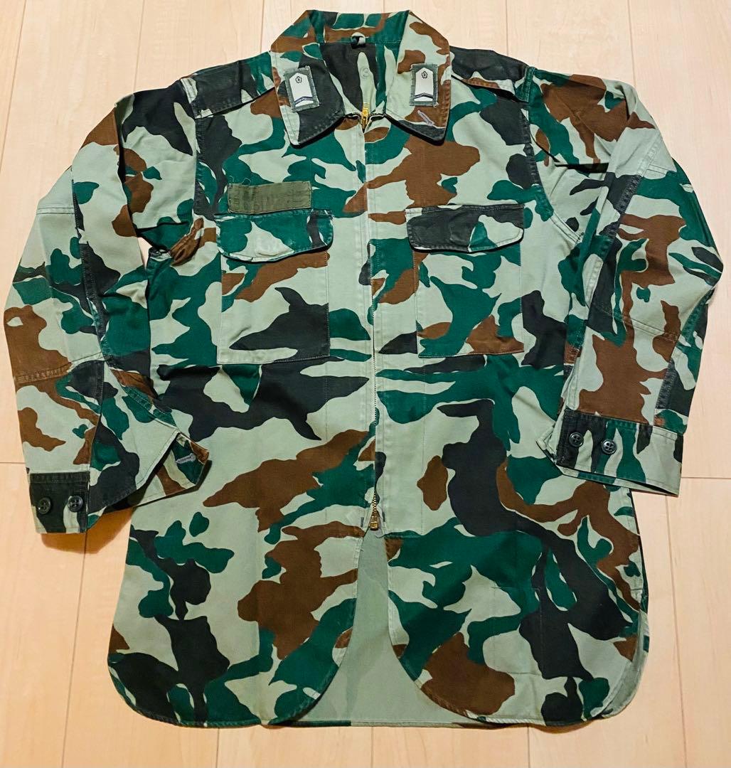 陸上自衛隊 防衛庁共済組合 作業服 3号 迷彩 ミリタリーシャツ