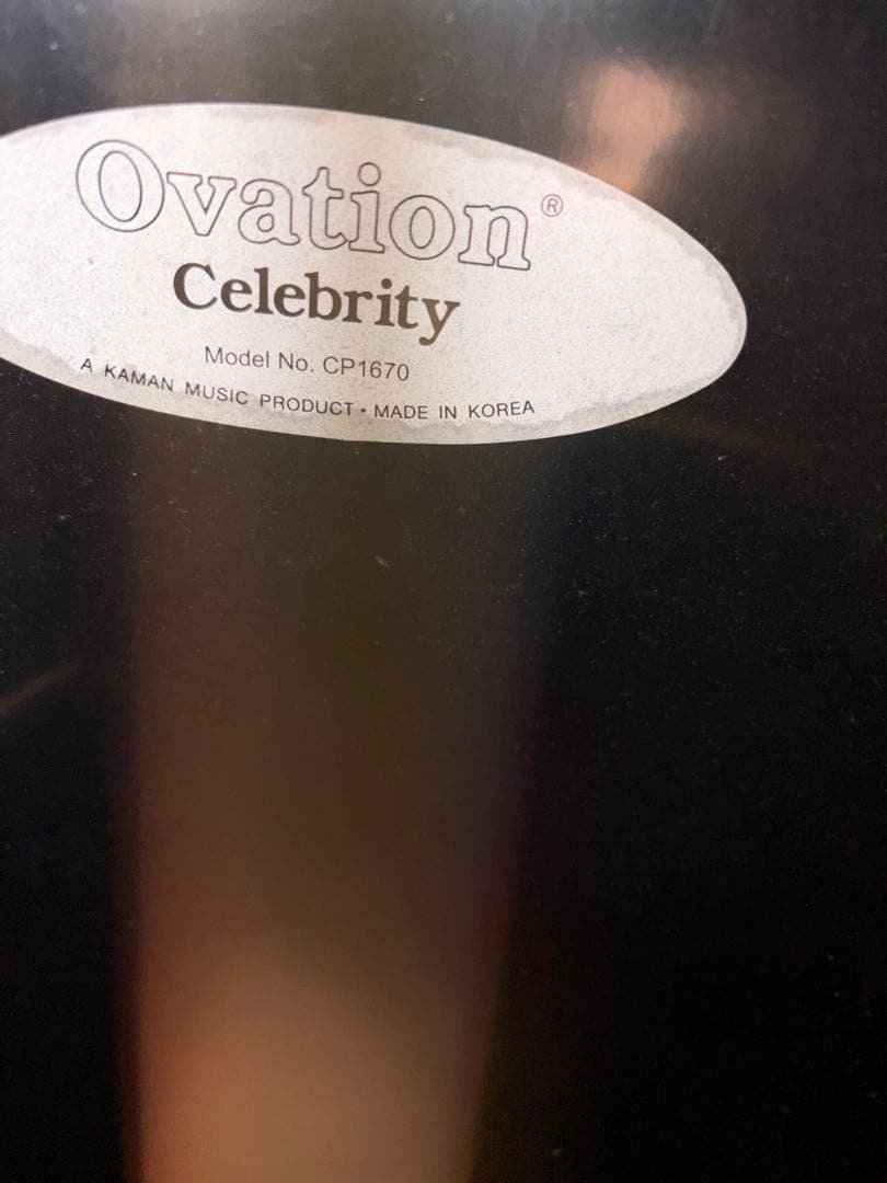 正月特価Ovation Celebrityエレアコ　ソフトケース付き