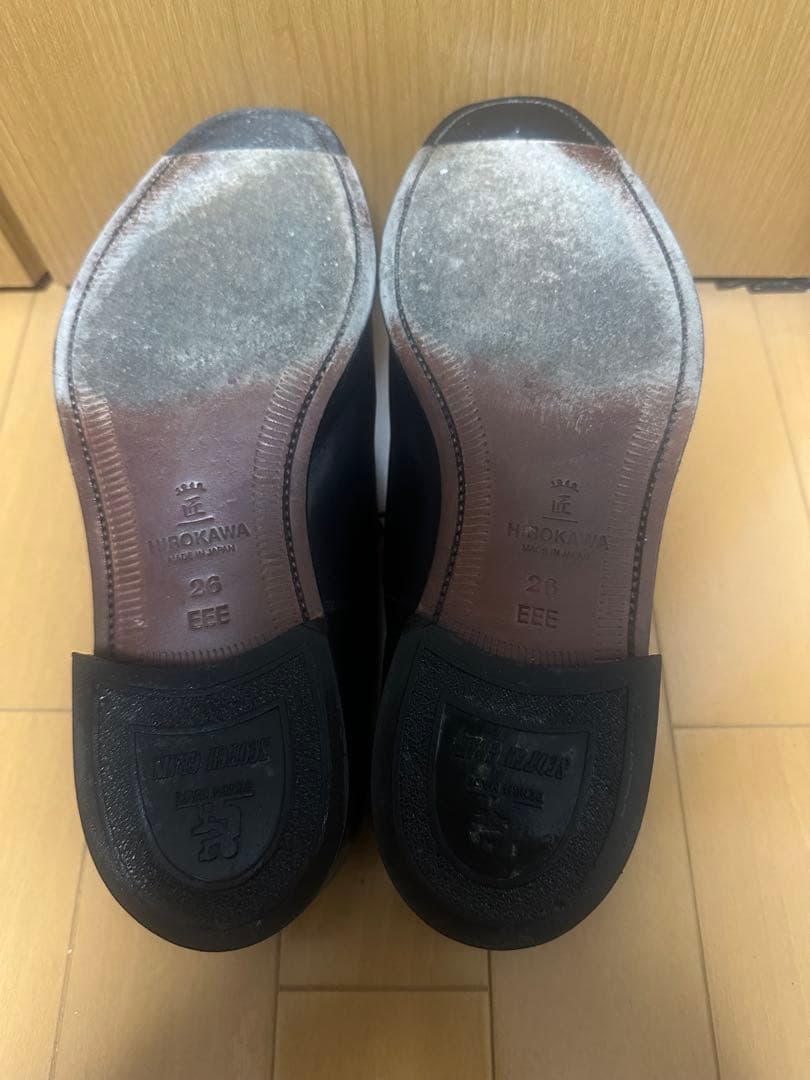 Scotch Grain ネイビー ビジネスシューズ