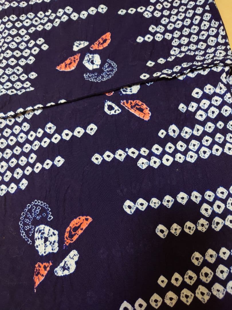 有松鳴海絞り　浴衣　♥美品♥