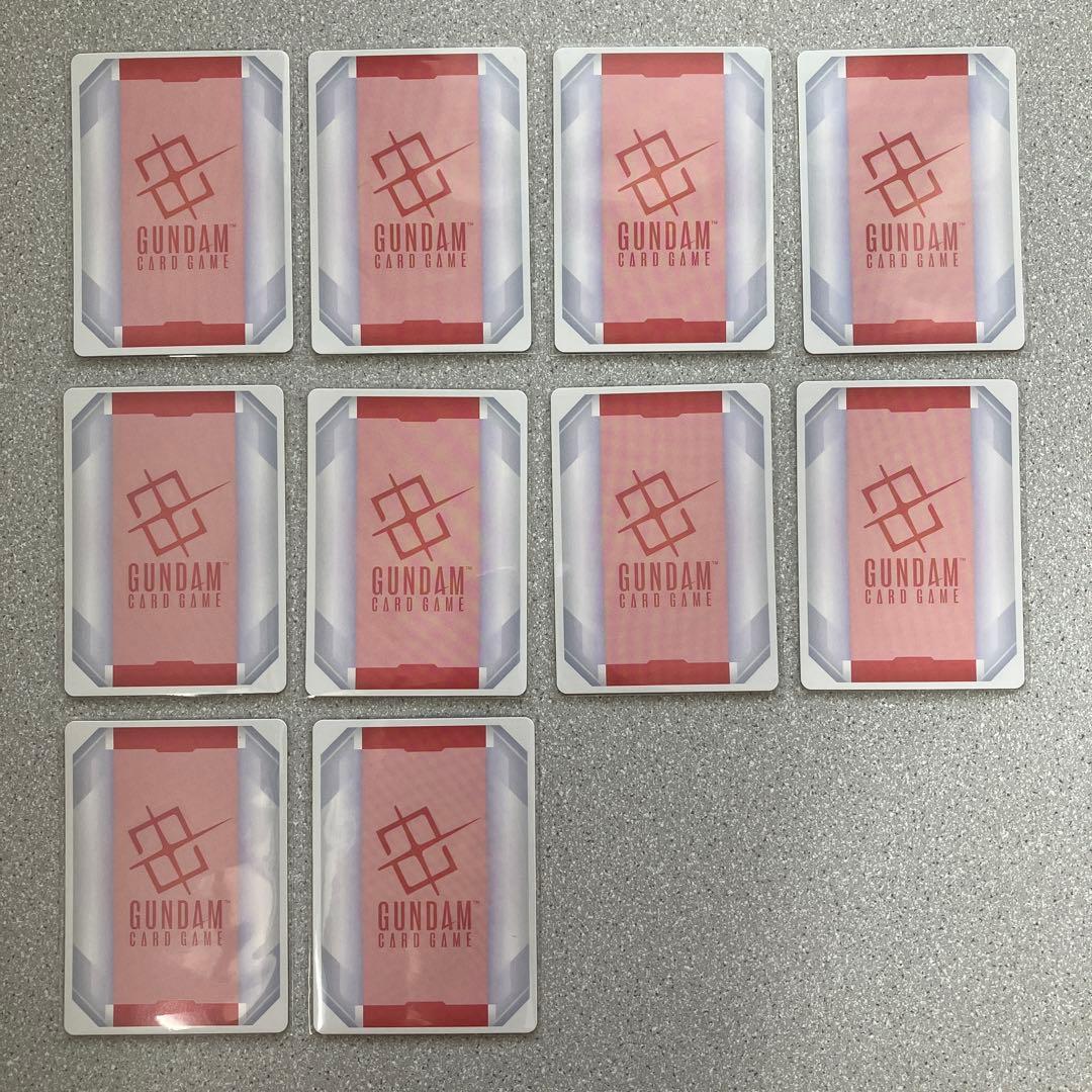 ☆ゼクス・マーキス☆トールギス☆リソース☆パラレル☆10枚セット☆未使用☆美品☆