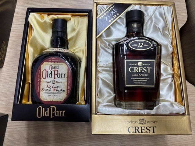 【古酒セット】オールドパー12年・サントリー クレスト12年