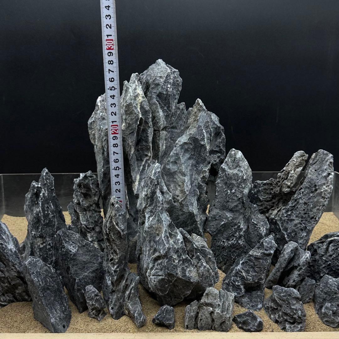 MSS-7193 青龍石16キロセット 酸処理済み龍王石　竜王石　アクアリウム