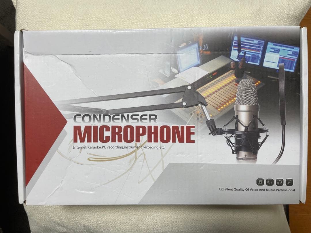 【音楽機器】コンデンサーマイク