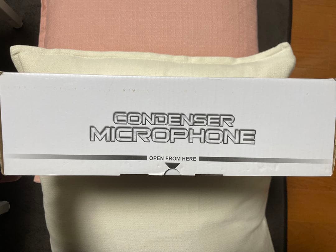 【音楽機器】コンデンサーマイク
