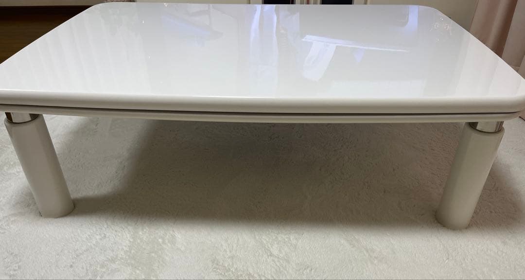 こたつ付きテーブル　ホワイト