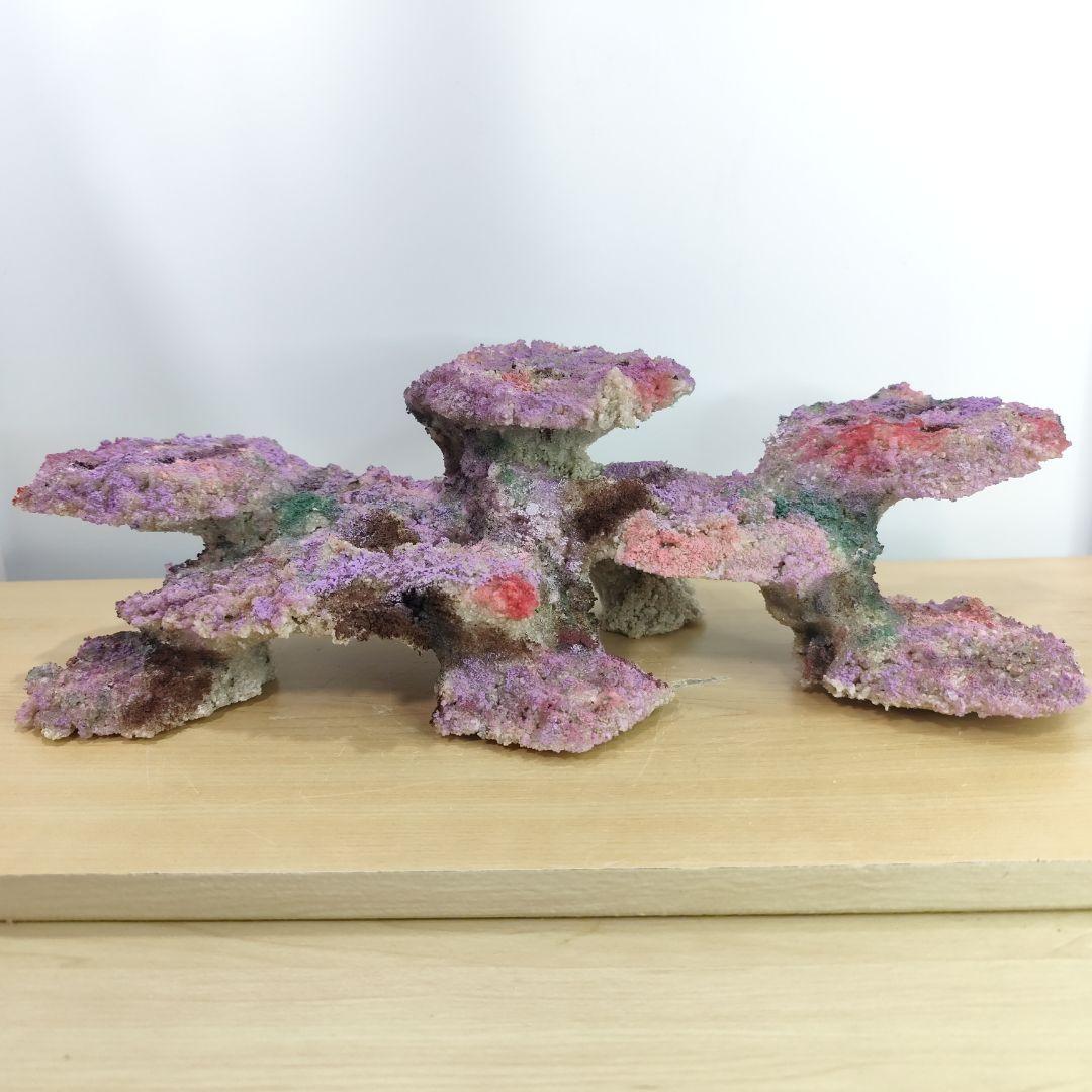 2個セット✐プラグ穴付き 新品 人工ライブロック 60cm海水水槽用 レプリカ