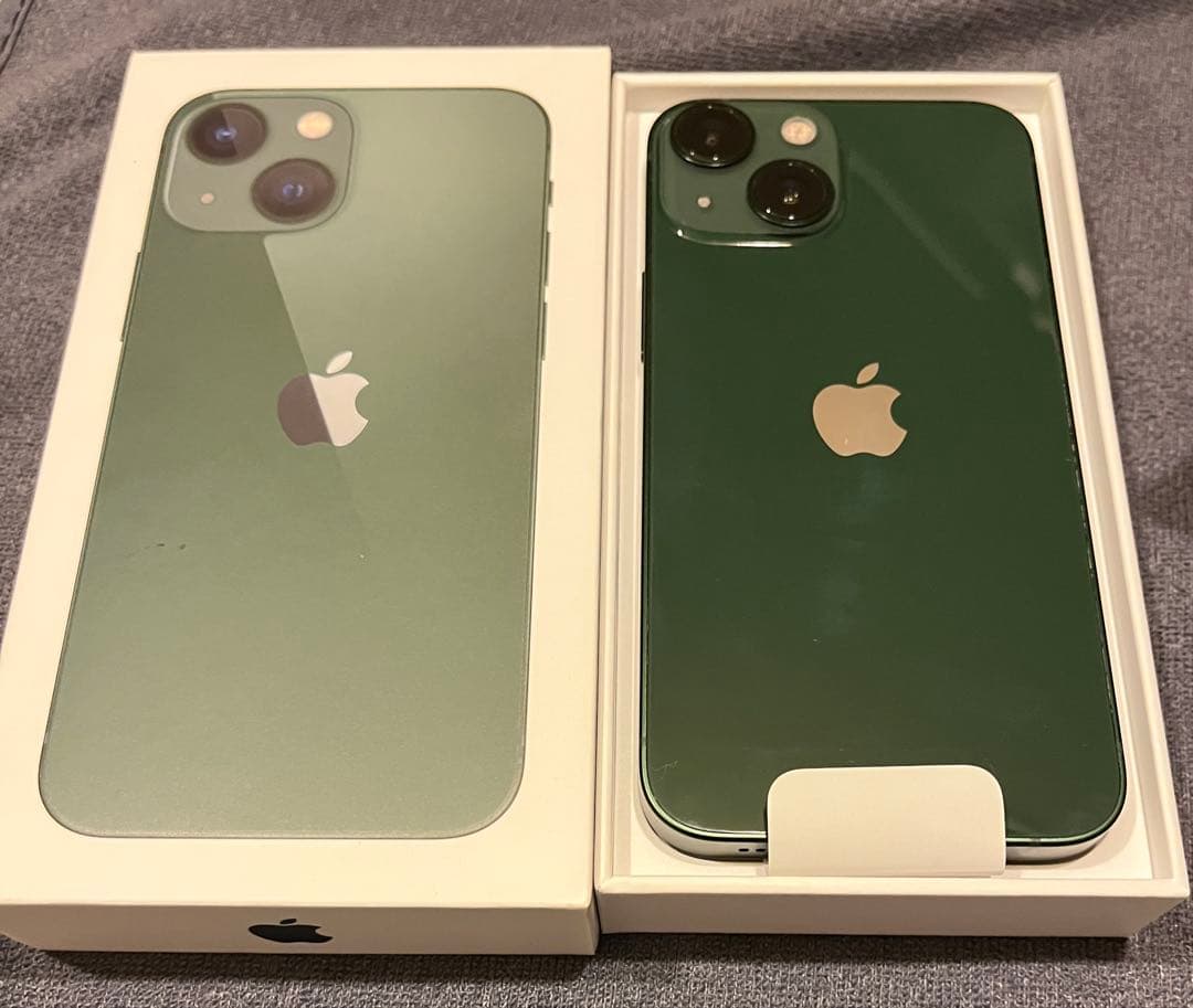 時間限定値下げiPhone 13 mini 128GB グリーン バッテリ79%