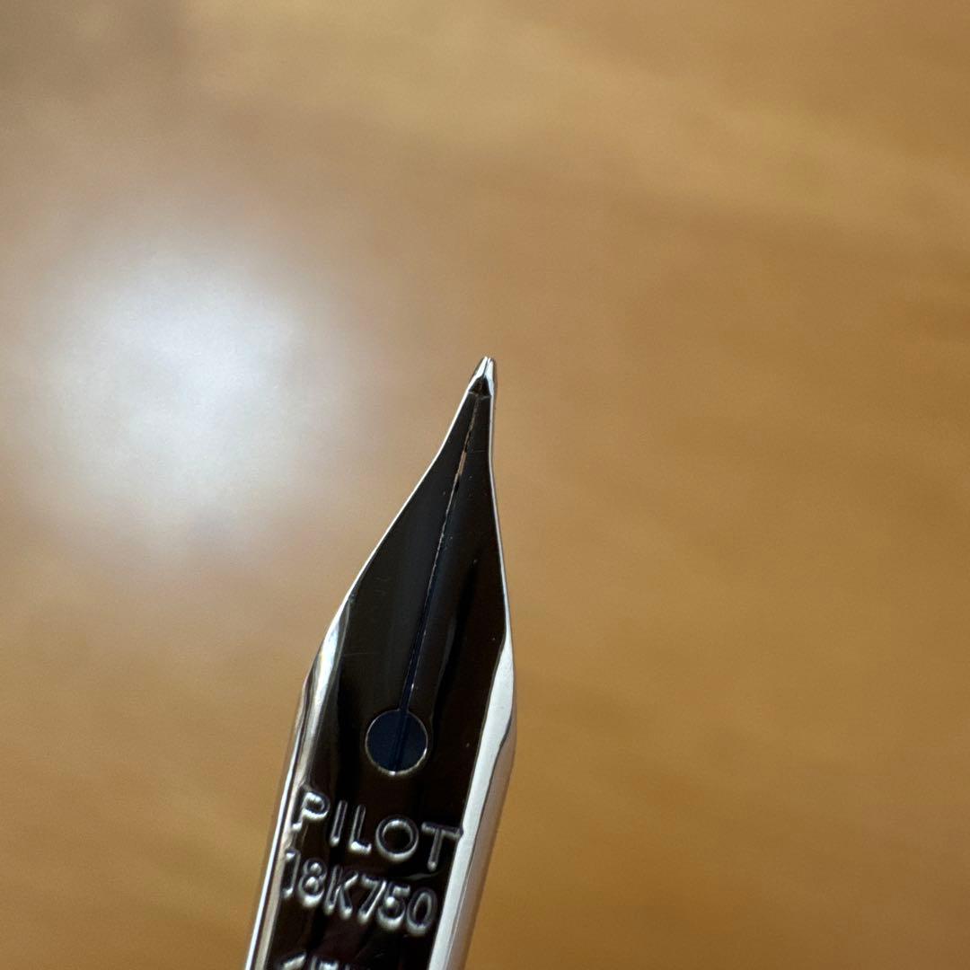 廃盤 PILOT パイロット Capless キャップレス 万年筆 木軸 EF