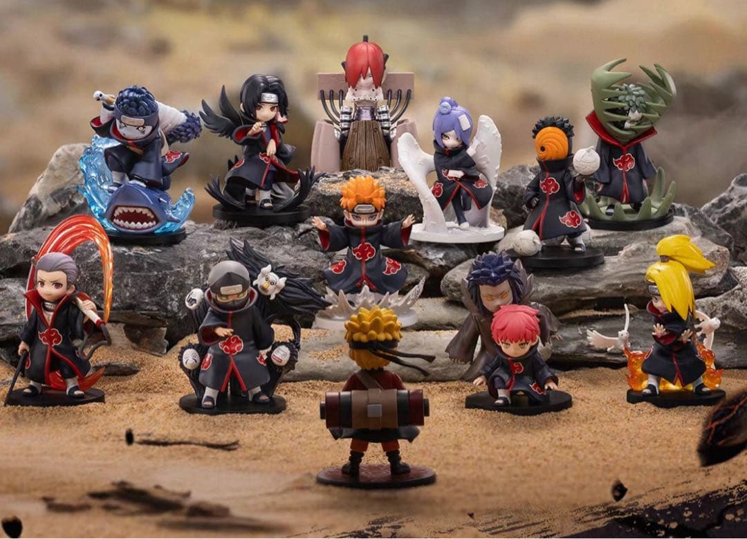 新品 POPMART正規品 NARUTO 暁 フィギュア 1BOX