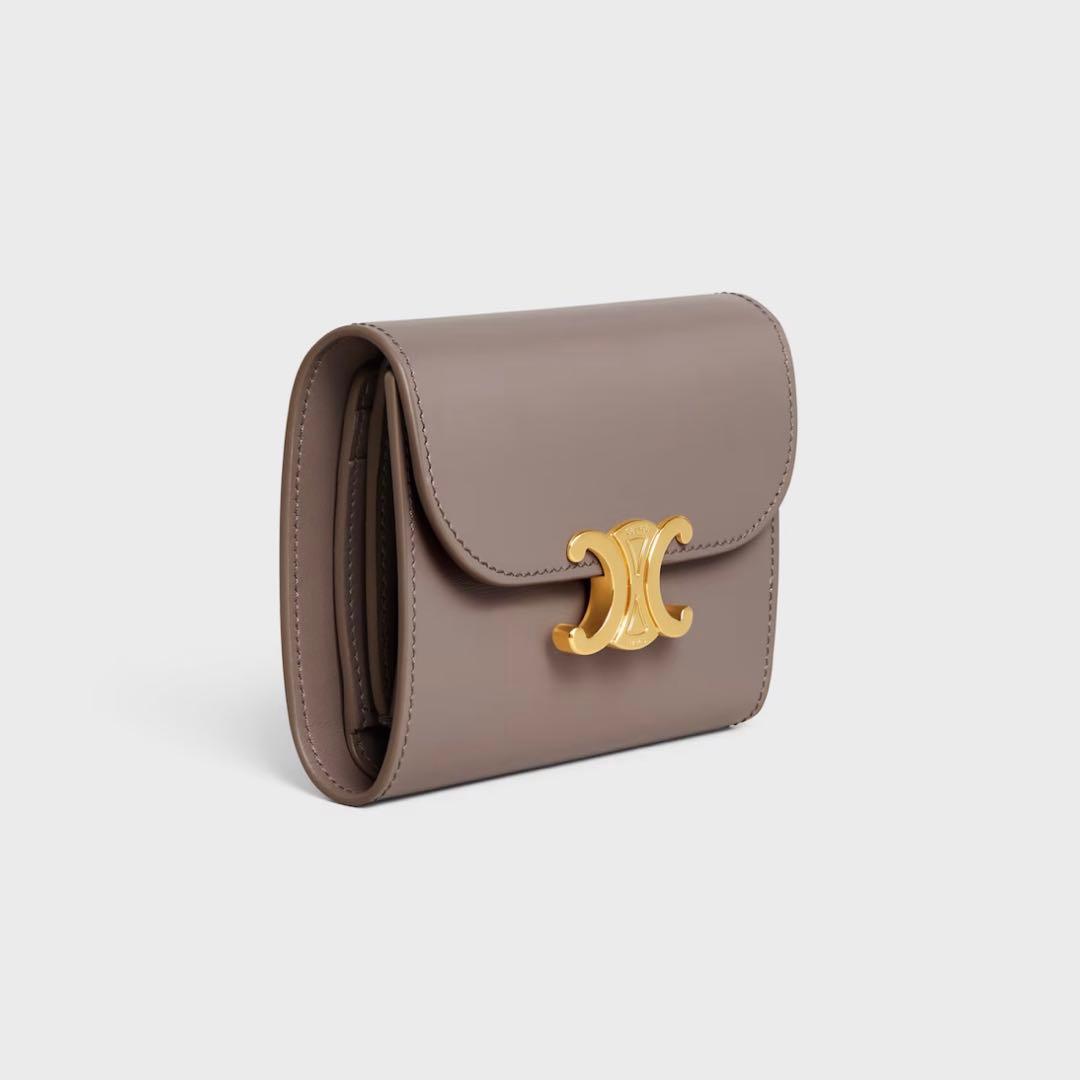 CELINE セリーヌ トリオンフ コンパクトウォレット 新品