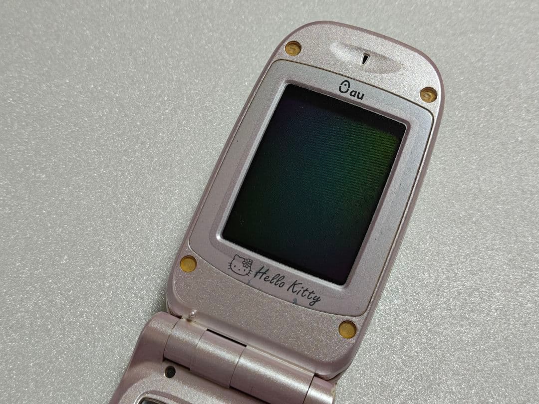 ハローキティ 携帯 cdmaOne C401SA 起動可 ジャンク