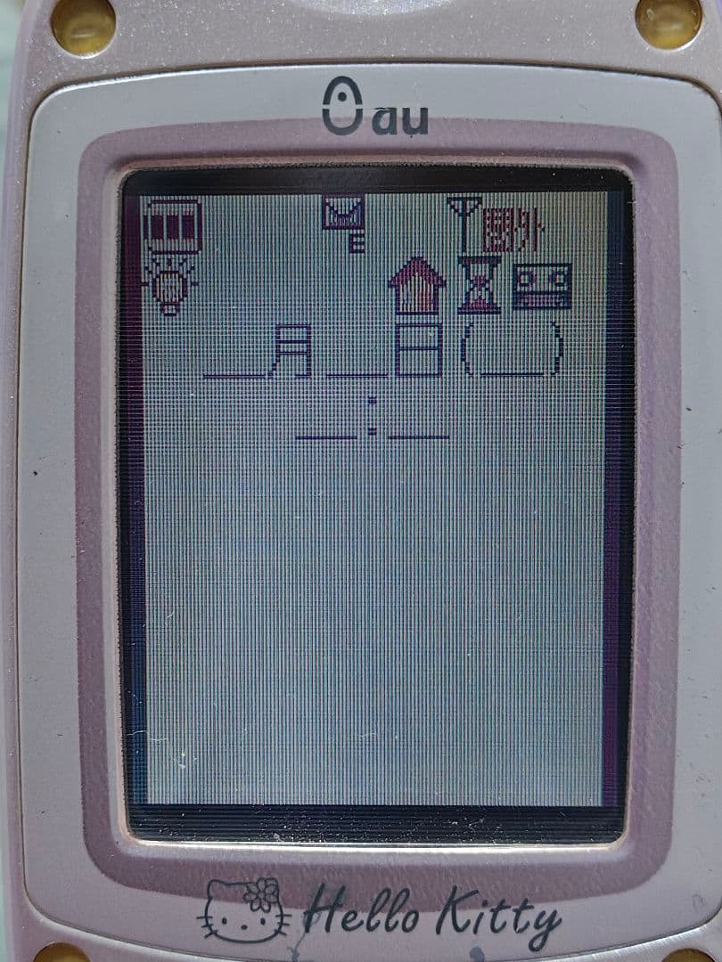 ハローキティ 携帯 cdmaOne C401SA 起動可 ジャンク